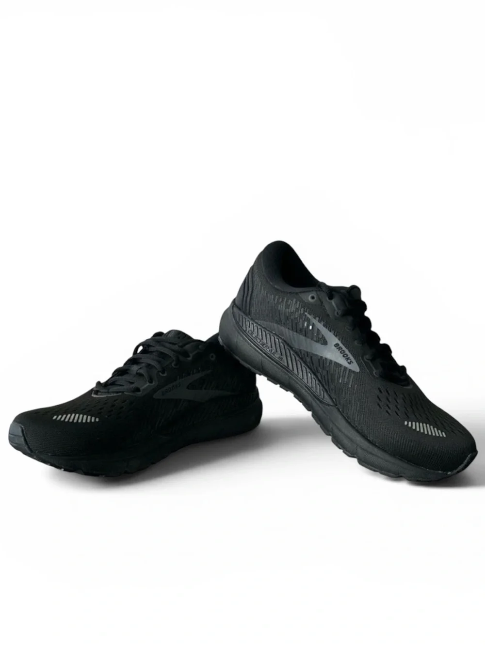 Brooks Addiction GTS 15 Men's 7.5 Narrow Black Running Shoes NWOT